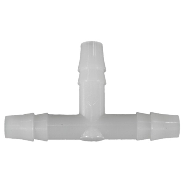 1/4" Nylon Plastic Hose Tee 6PK